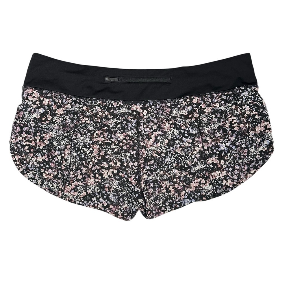 LULULEMON Speed Up Short 2.5" in Floral Spritz Multi / Black - Picture 6 of 12